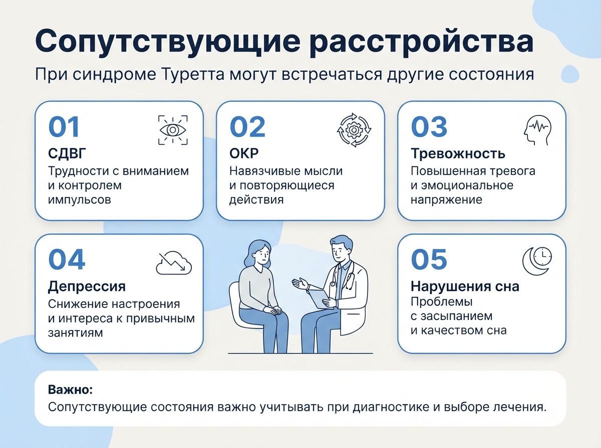 Лечение синдрома Туретта в Нефтеюганске инфографика